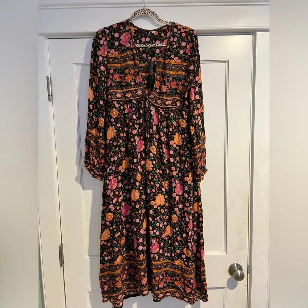 🍁🍂Spell Wintergarden Folktown Gown- Sz. L🍁🍂Fall Ready!! 🎃 - Picture 5 of 15